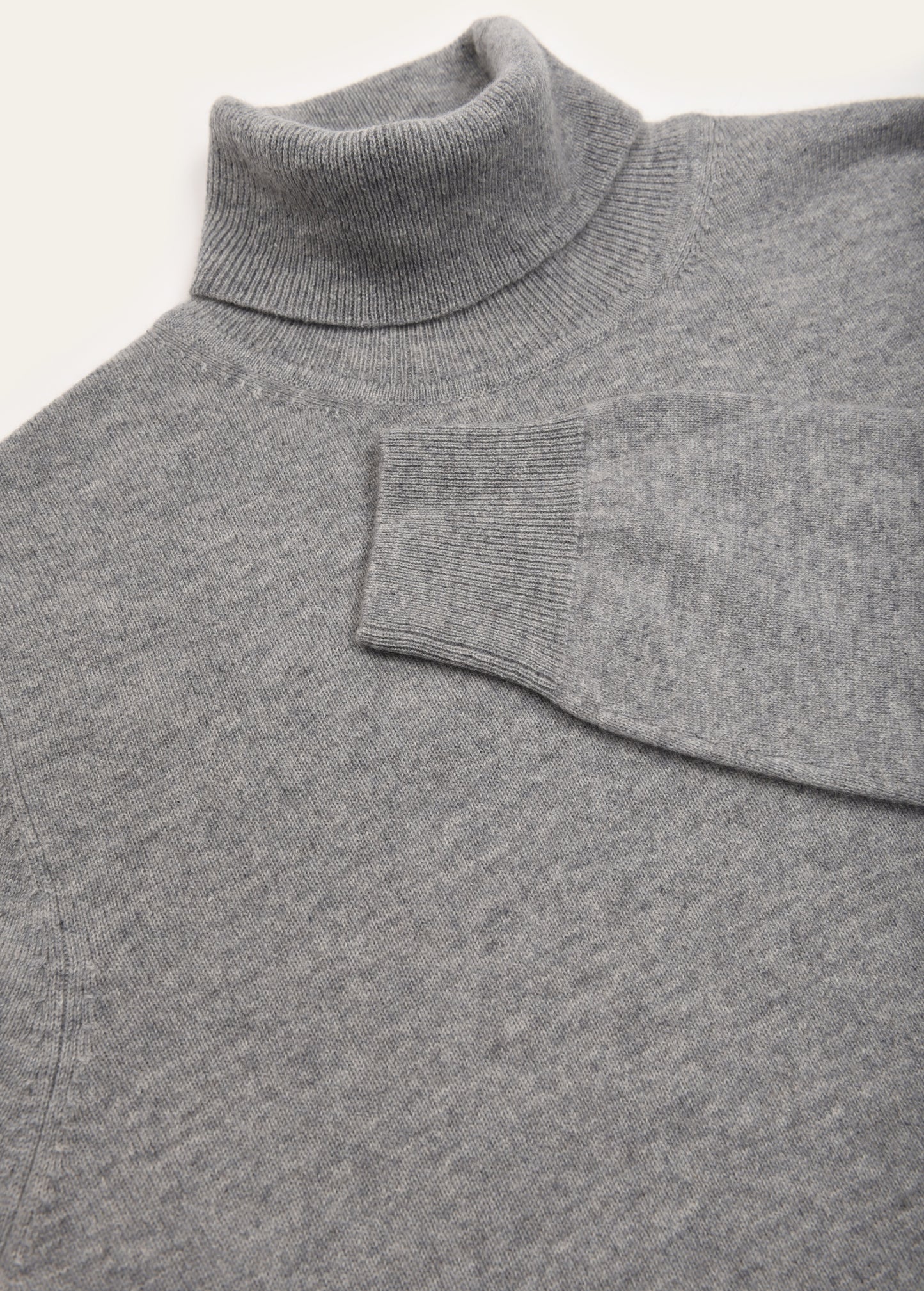 Esen pánský šedý kašmírový rolák