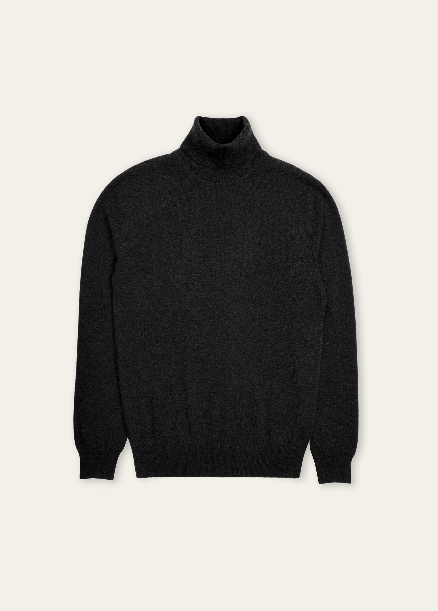 Darkhan černý pánský kašmírový rolák