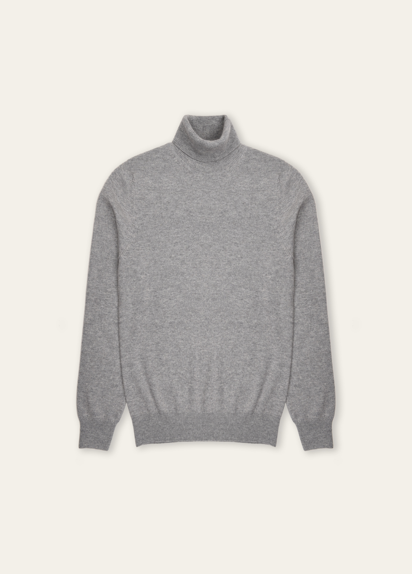 Esen pánský šedý kašmírový rolák