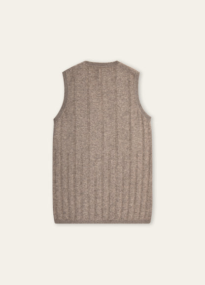 Bekhi women's yak wool vest
