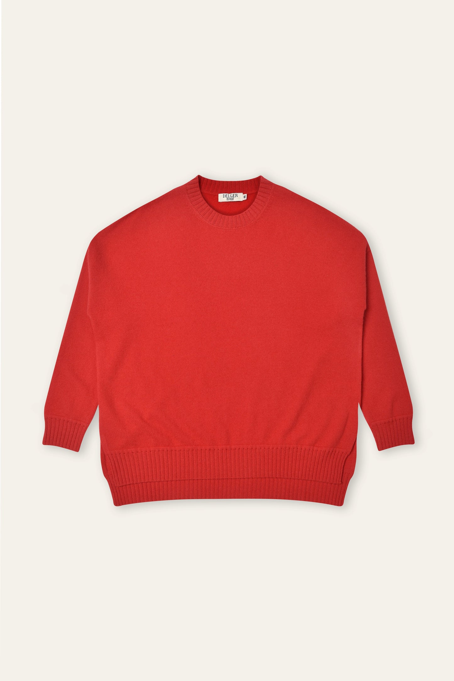 Borte red women's cashmere sweater