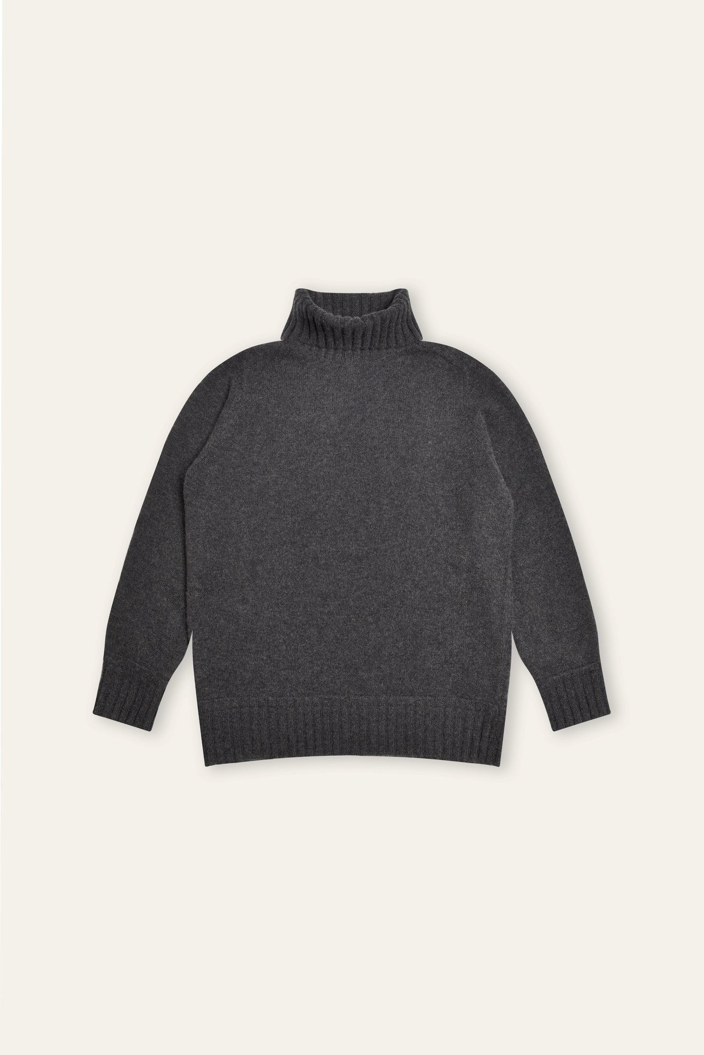 Ariungoo grey women's cashmere turtleneck