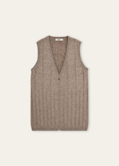 Bekhi women's yak wool vest